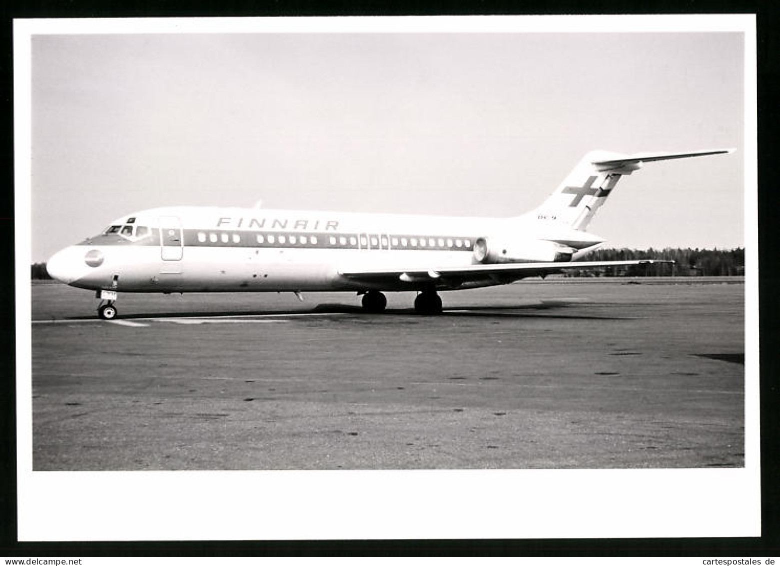 Fotografie Flugzeug Douglas DC-9, Passagierflugzeug Der Finnair  - Aviation