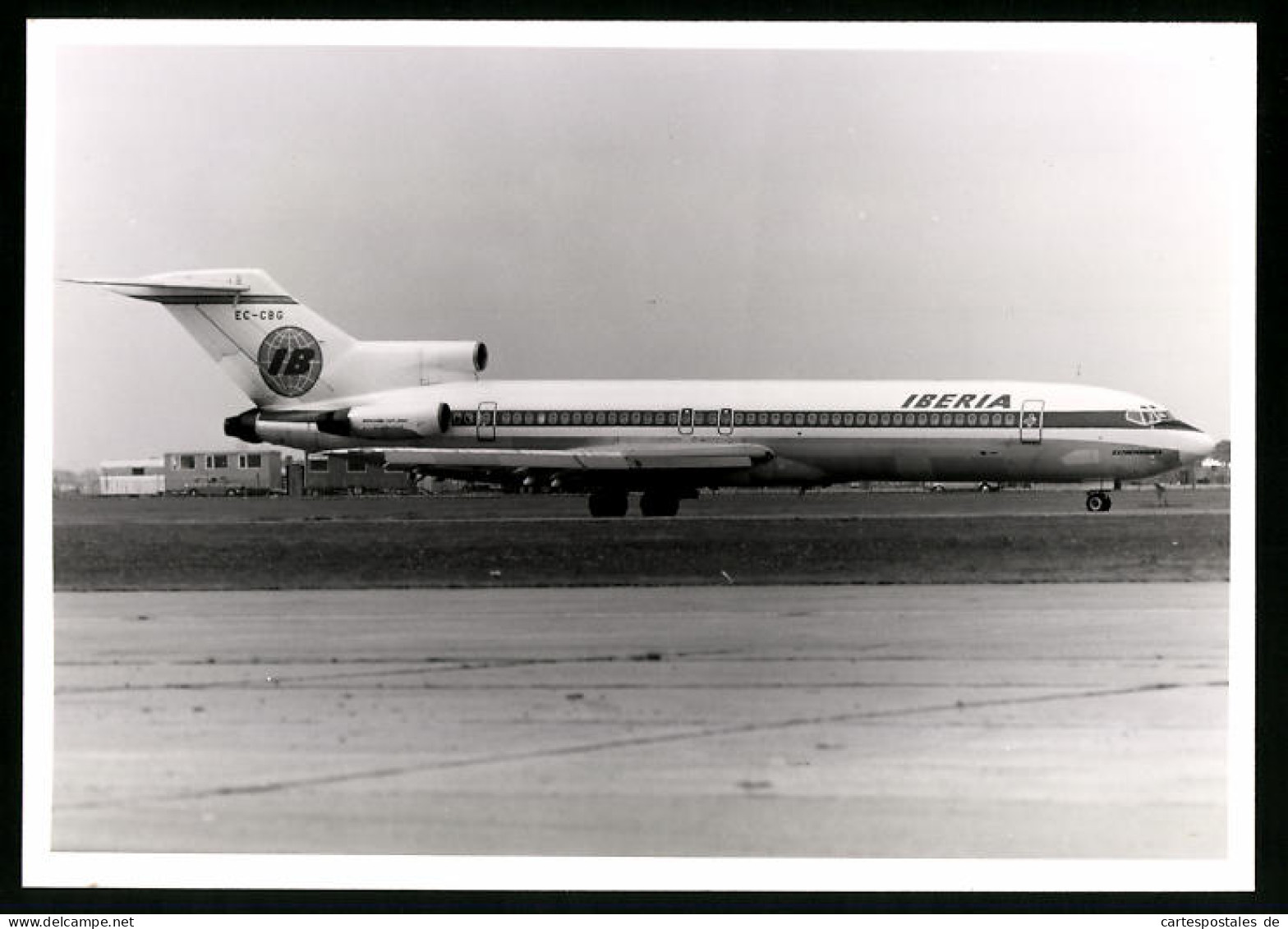 Fotografie Flugzeug Boeing 727, Passagierflugzeug Der Iberia, Kennung EC-CBG  - Aviation