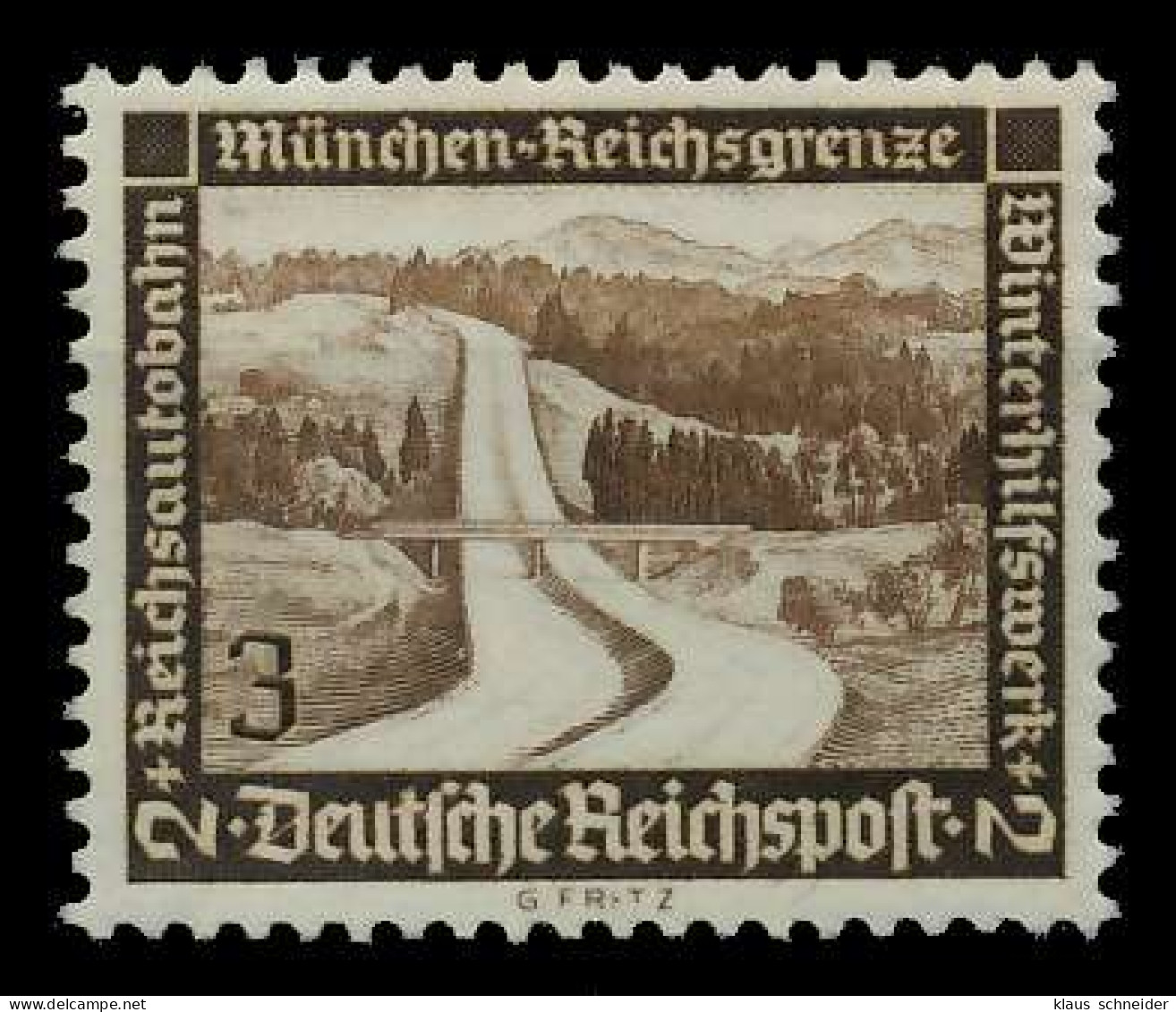 3. REICH 1936 Nr 634 Postfrisch X77D4FA - Ungebraucht