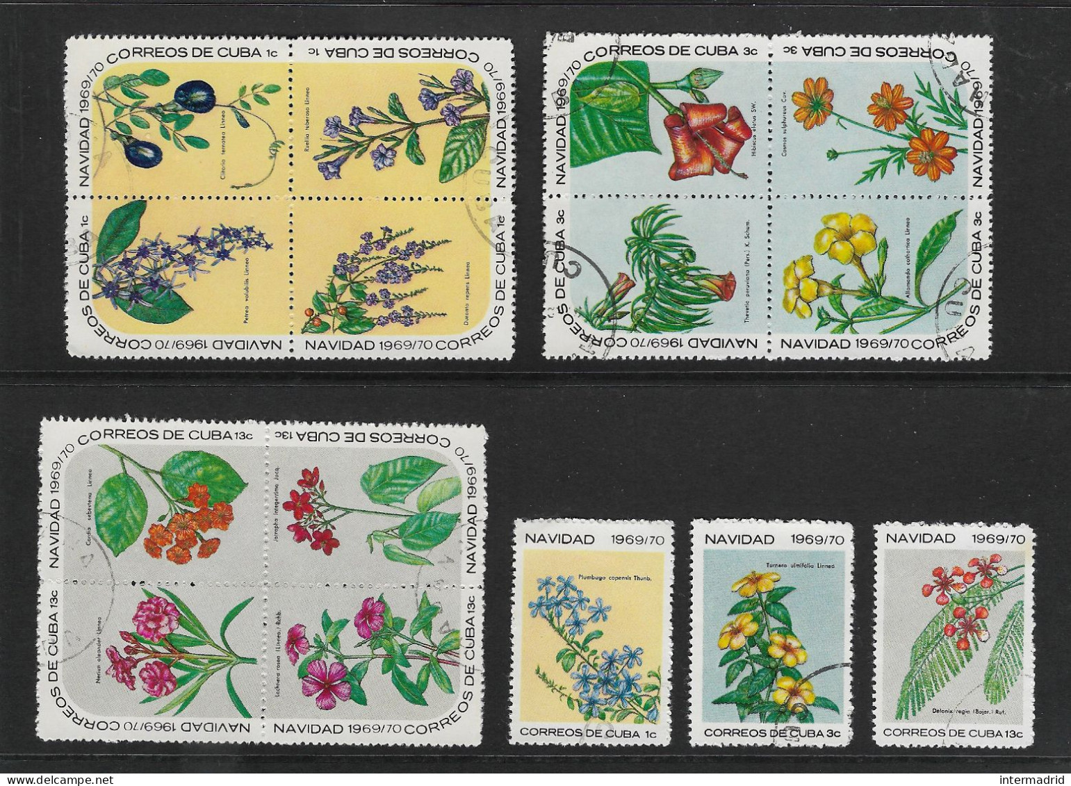 CUBA. Yvert Nsº 1346/60 Usados Y 7 Sellos Defectuosos - Used Stamps