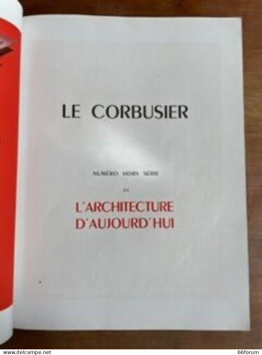 L'architecture D'aujourd'hui. Le Corbusier - Art