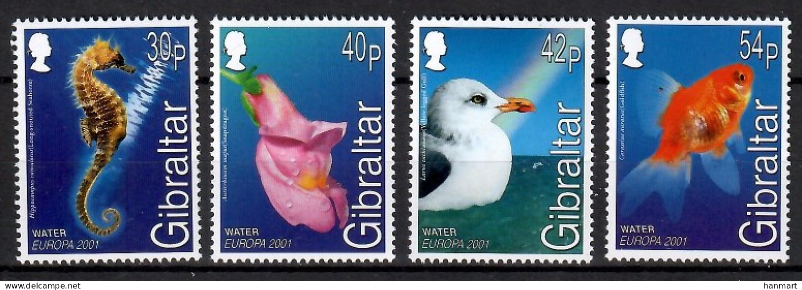 Gibraltar 2001 Mi 862-865 MNH  (ZE1 GIB862-865) - Autres & Non Classés