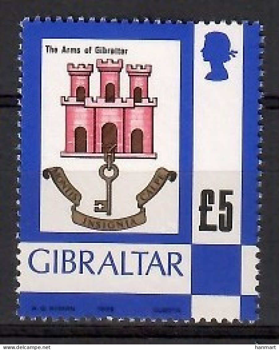 Gibraltar 1979 Mi 391 MNH  (ZE1 GIB391) - Châteaux