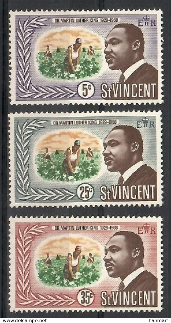 Grenadines Of St. Vincent 1968 Mi 238-240 MNH  (ZS2 SVN238-240) - Autres