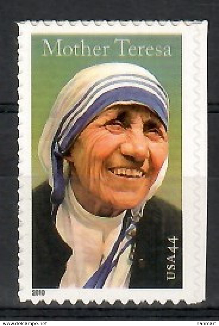 United States Of America 2010 Mi 4642 MNH  (ZS1 USA4642) - Mother Teresa