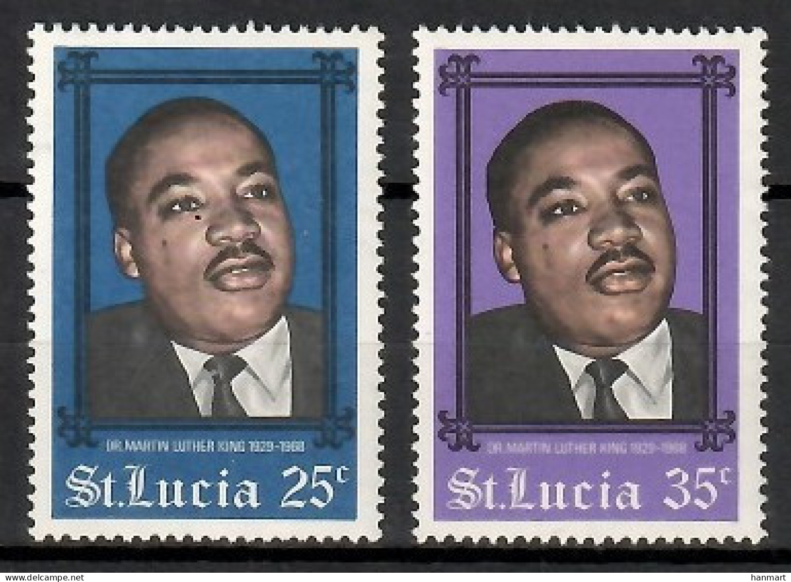 Saint Lucia 1968 Mi 227-228 MNH  (ZS2 SLC227-228) - Autres