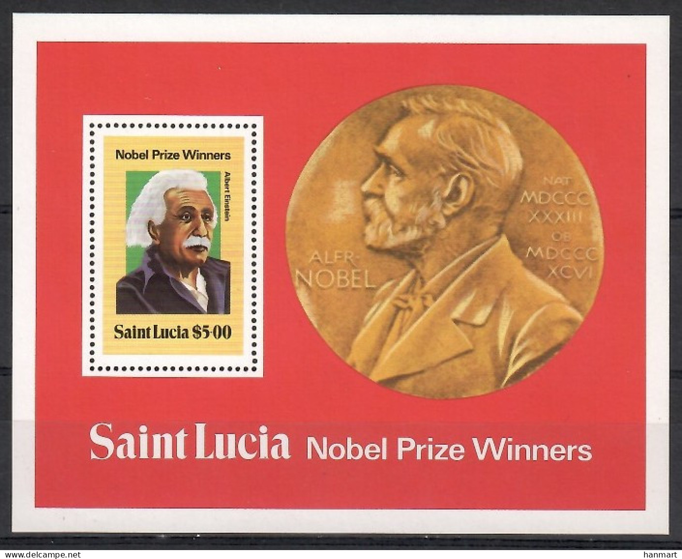 Saint Lucia 1980 Mi Block 22 MNH  (ZS2 SLCbl22) - Militaria