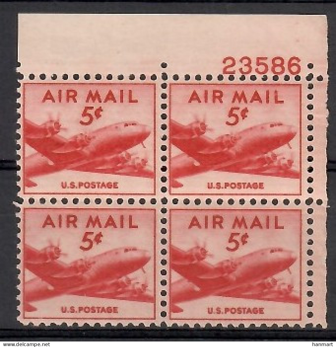 United States Of America 1947 Mi 552 MNH  (LZS1 USAmarvie552d) - Other & Unclassified