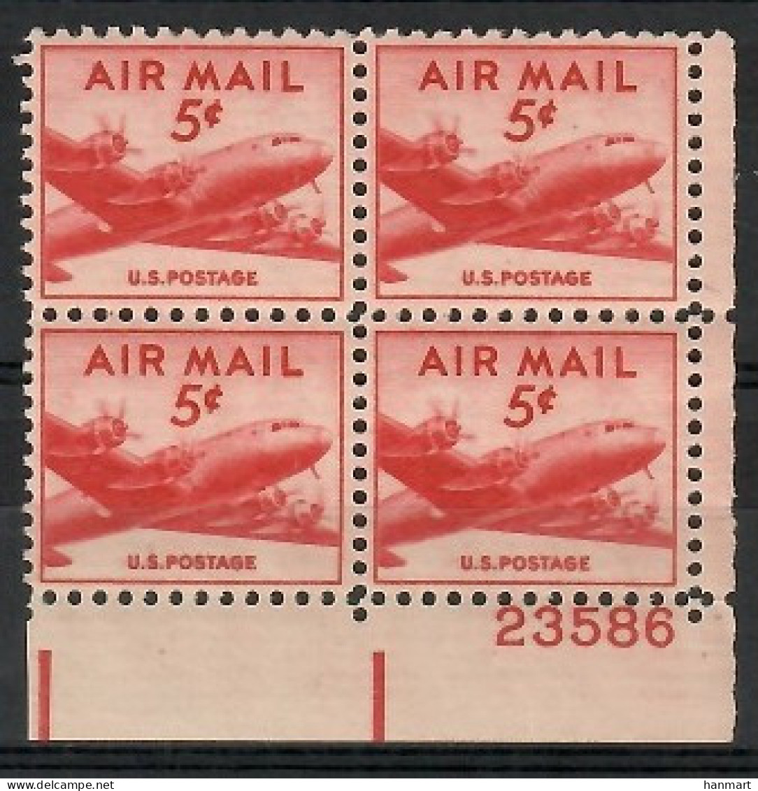 United States Of America 1947 Mi 552 MNH  (LZS1 USAmarvie552b) - Other & Unclassified