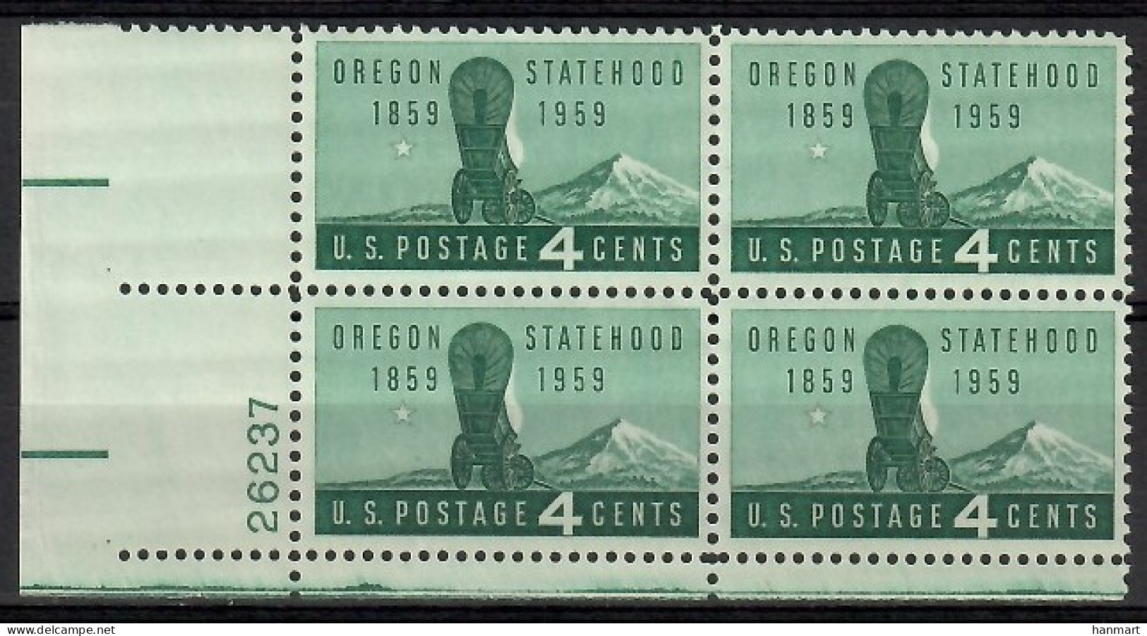 United States Of America 1959 Mi 747 MNH  (ZS1 USAmarvie747) - Autres