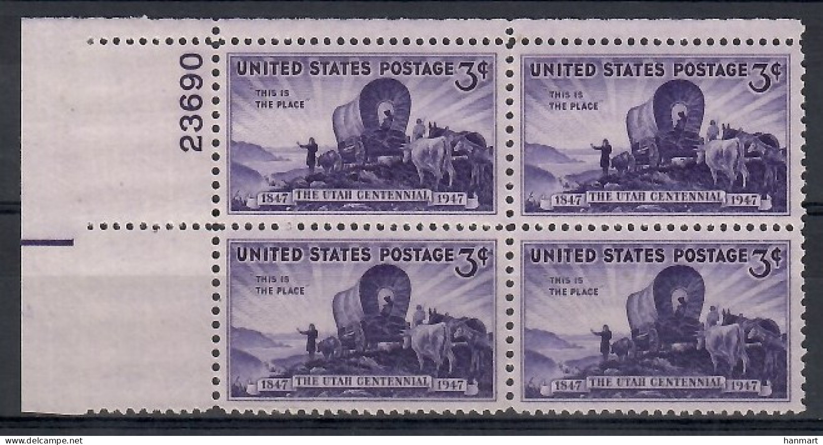 United States Of America 1947 Mi 559 MNH  (ZS1 USAmarvie559) - Andere & Zonder Classificatie