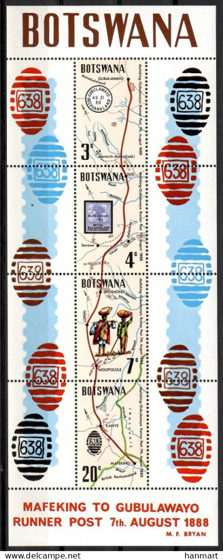 Botswana 1972 Mi Block 6 MNH  (ZS6 BTSbl6) - Géographie