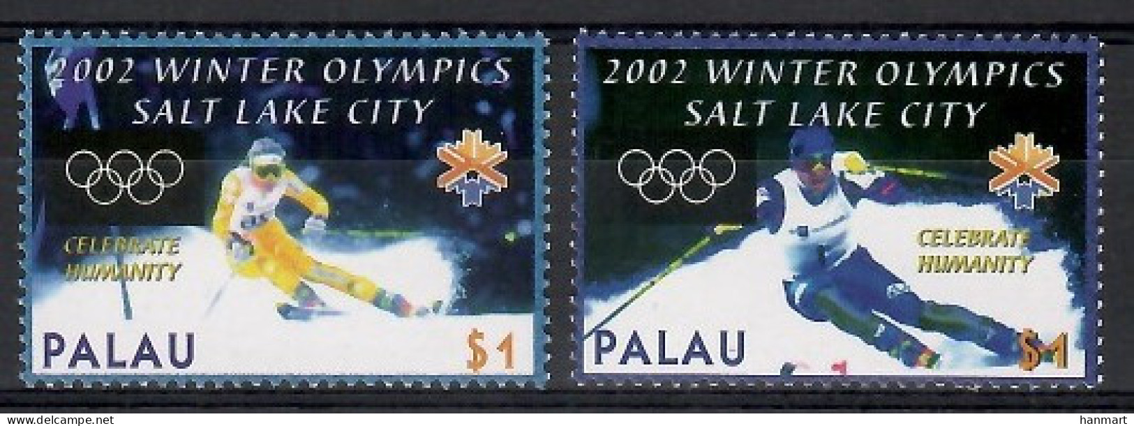 Palau 2002 Mi 2120-2121 MNH  (ZS7 PAL2120-2121) - Winter (Other)