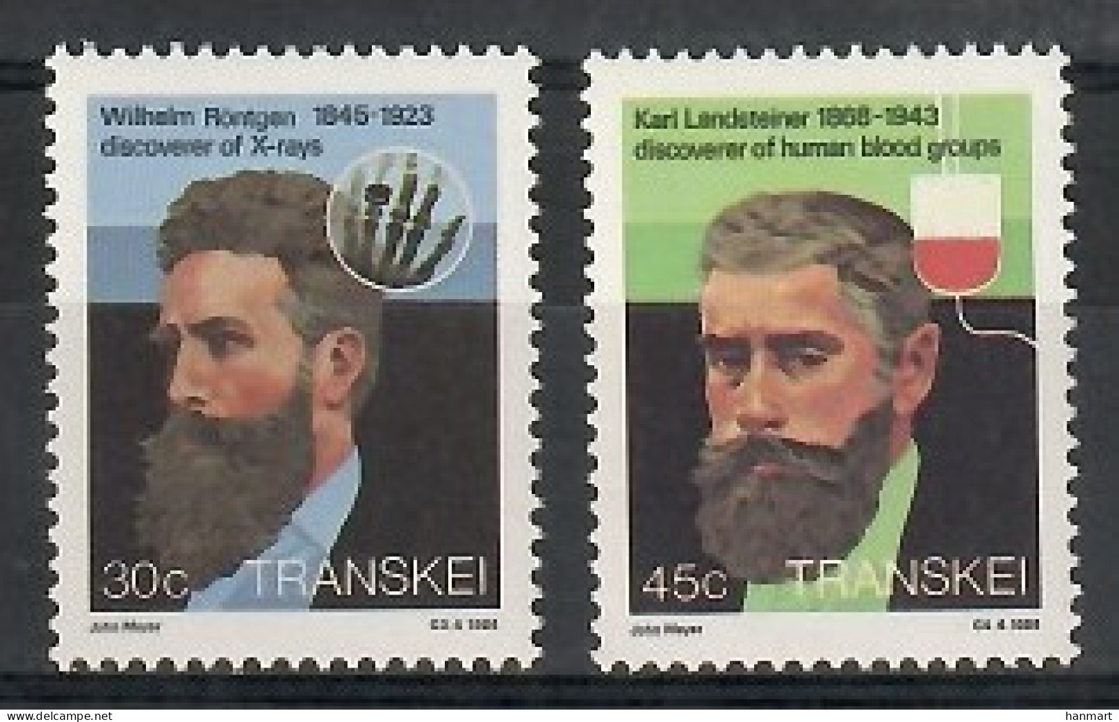 Transkei 1984 Mi 161-162 MNH  (LZS6 TRS161-162) - Physics