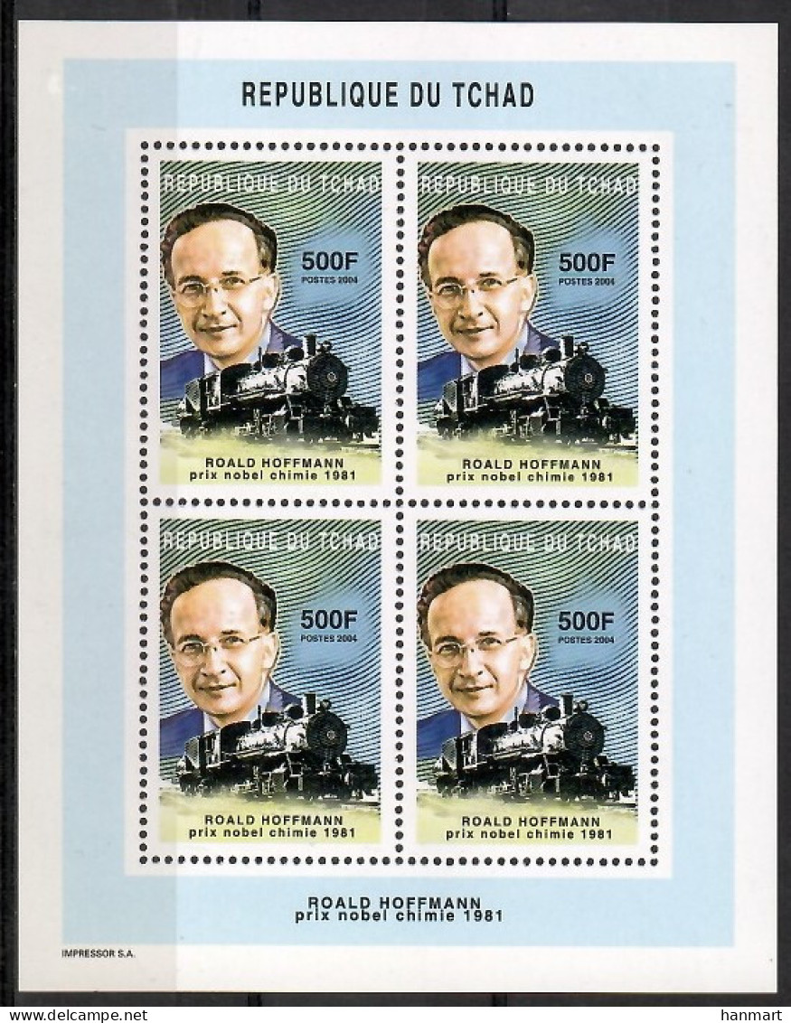 Chad 2004 Mi Sheet 2482 MNH  (LZS5 CHDark2482) - Scheikunde