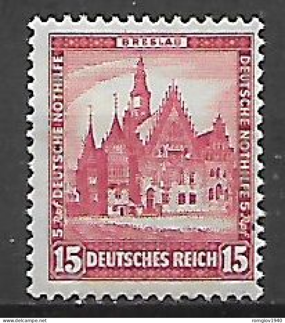GERMANIA REICH REP.DI WEIMAR 1931  BENEFICENZA UNIF. 436 MLH VF - Unused Stamps