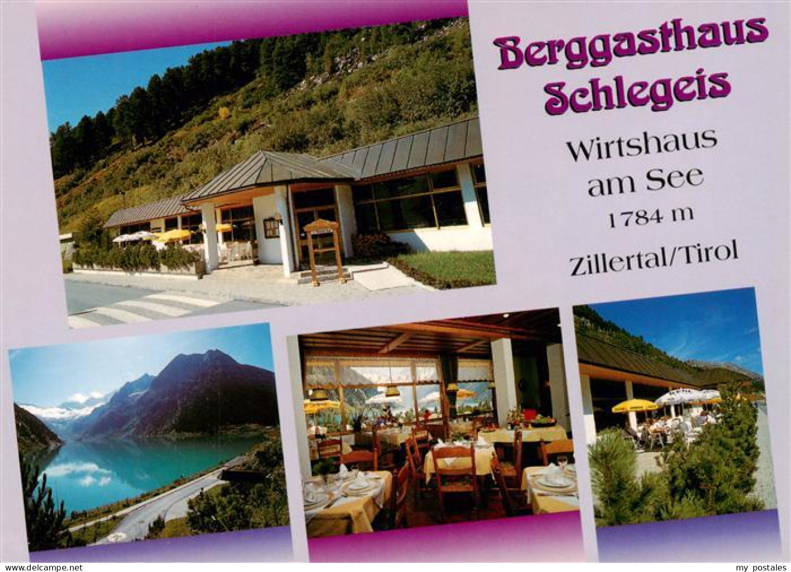 73947028 Ginzling_Mayrhofen_Tirol_AT Berggasthaus Schlegeis Wirtshaus Am See - Autres & Non Classés