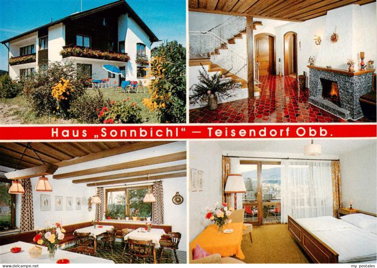 73947011 Teisendorf_Oberbayern Gaestehaus Pension Haus Sonnbichl Gastraum Fremde - Autres & Non Classés