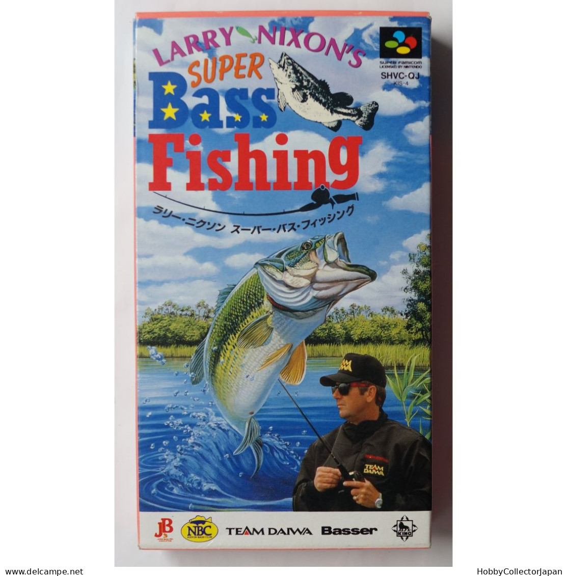 LARRY NIXON'S BASS FISHING SHVC-QJ 4988003160739 Super Famicom Game - Super Famicom