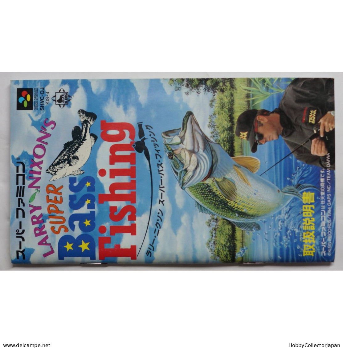 LARRY NIXON'S BASS FISHING SHVC-QJ 4988003160739 Super Famicom Game