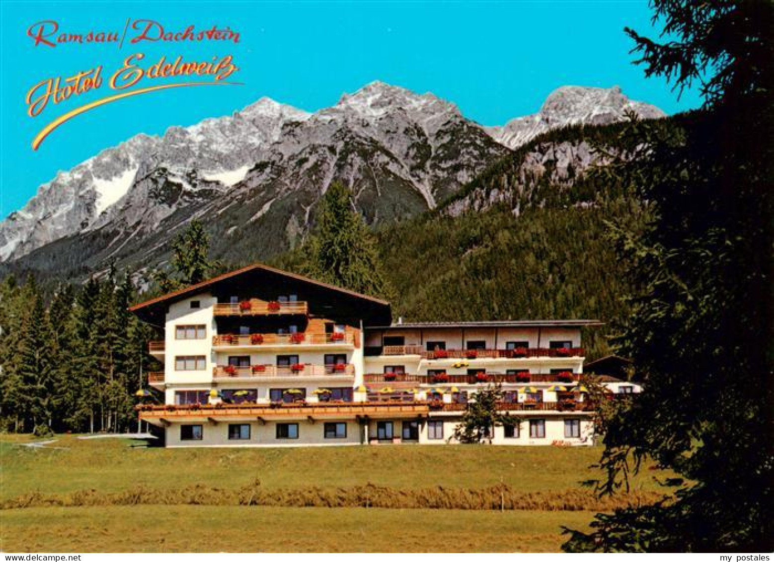 73946989 Ramsau_Dachstein_Steiermark Hotel Edelweiss - Autres & Non Classés