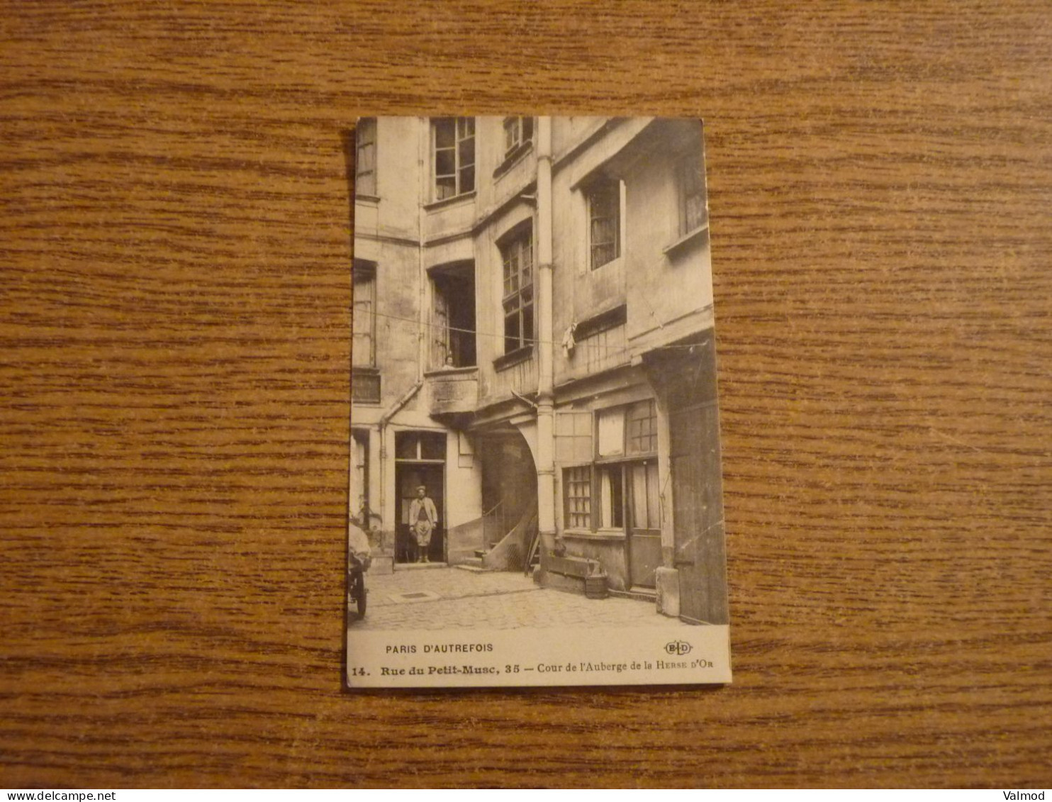 CPA "Paris D'Autrefois" - Rue Du Petit Musc - Voir Détails Sur Photos - 9x14 Cm Env. - Autres & Non Classés