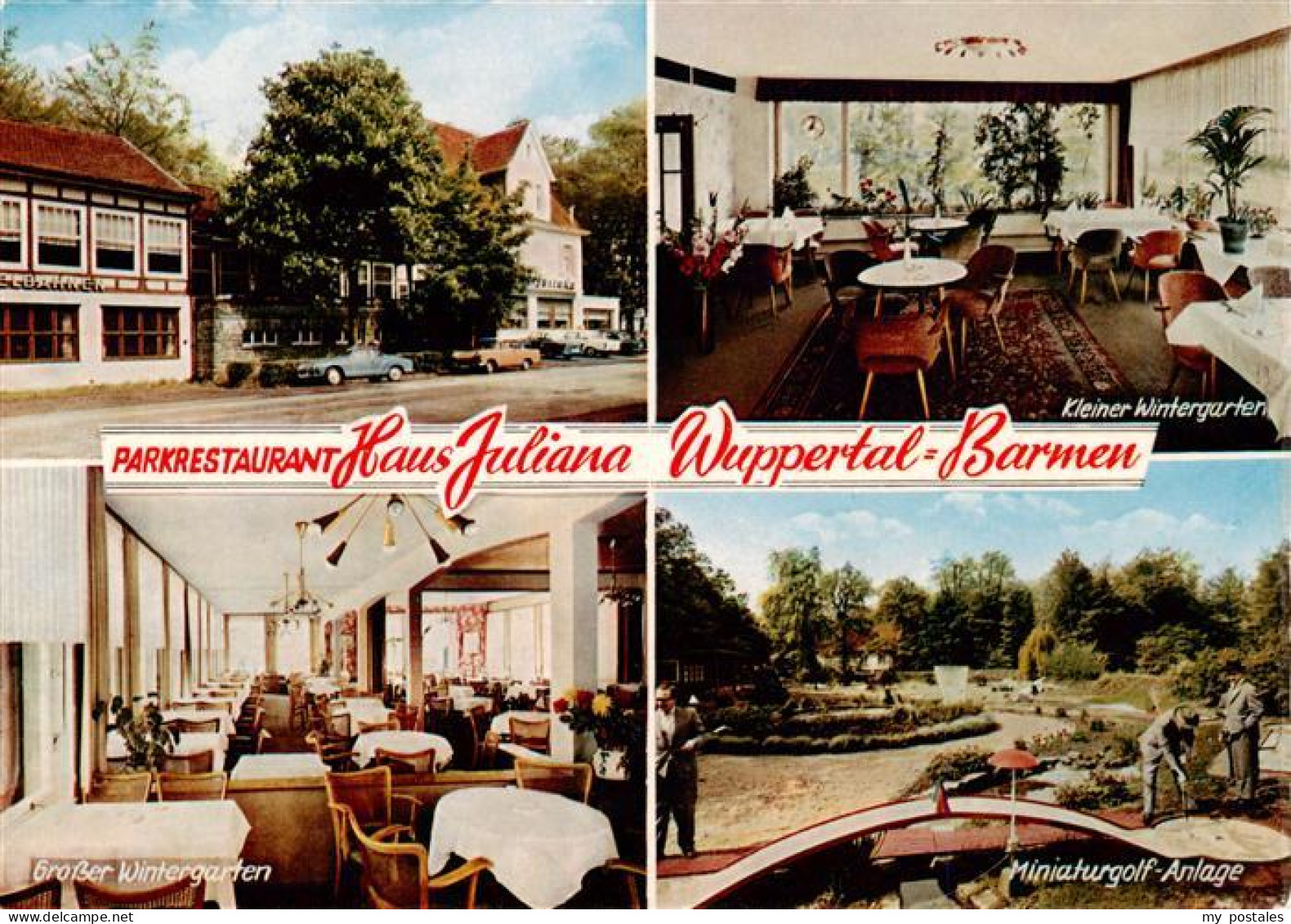 73905757 Barmen Wuppertal Parkrestaurant Haus Juliana Kleiner Und Grosser Winter - Wuppertal