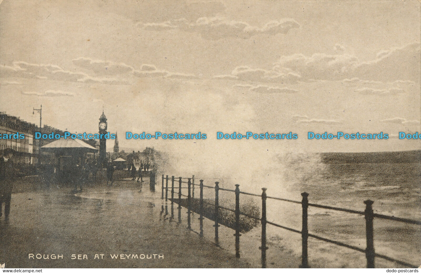 R007266 Rough Sea At Weymouth - Monde