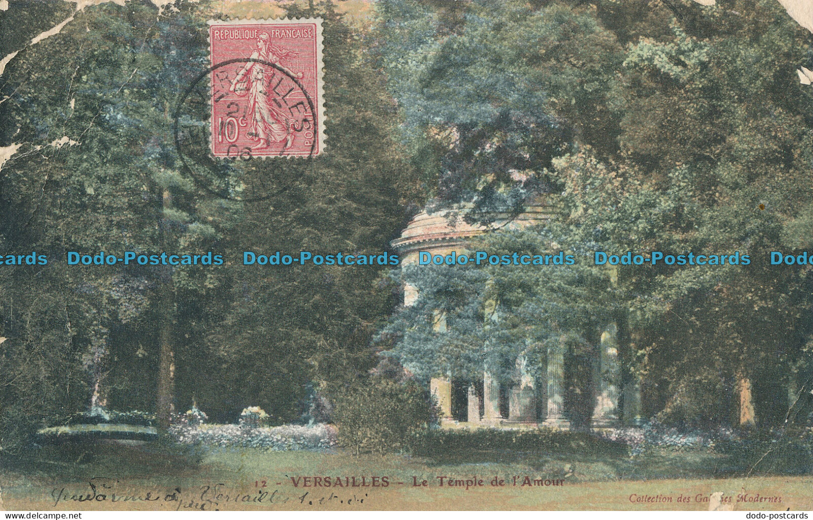 R006437 Versailles. Le Temple De L Amour. 1906 - Welt