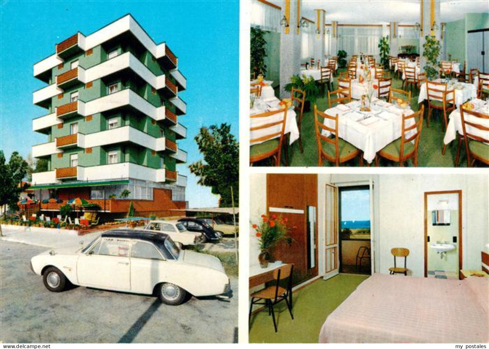 73905702 Riccione Rimini IT Hotel Pensione Parioli Gastraum Zimmer - Autres & Non Classés