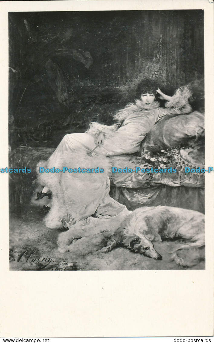 R007860 Postcard. Musee Du Petit Palais. Paris. Portrait De Mme Sarah Bernhardt - Welt