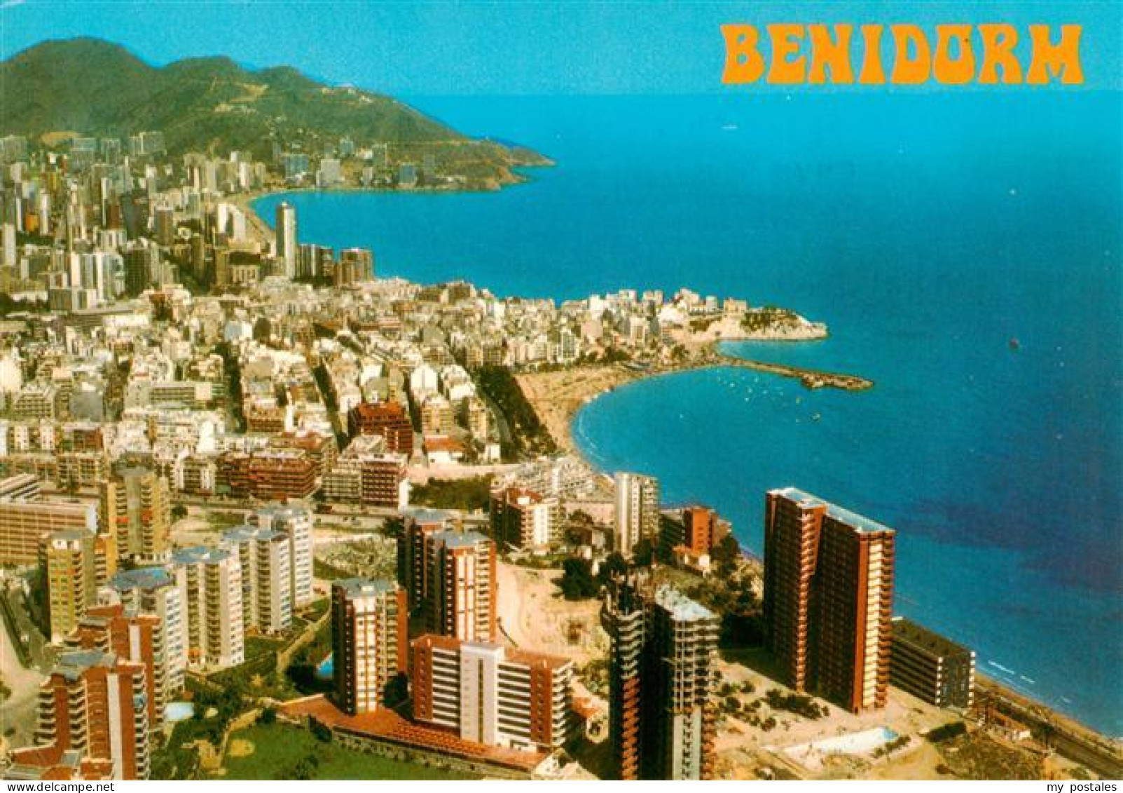 73905642 Benidorm ES Fliegeraufnahme - Other & Unclassified