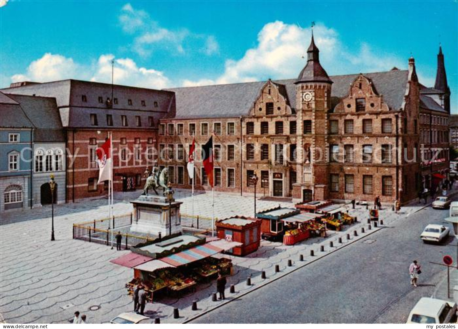 73866859 Duesseldorf Rathausplatz Denkmal Markt Duesseldorf - Duesseldorf