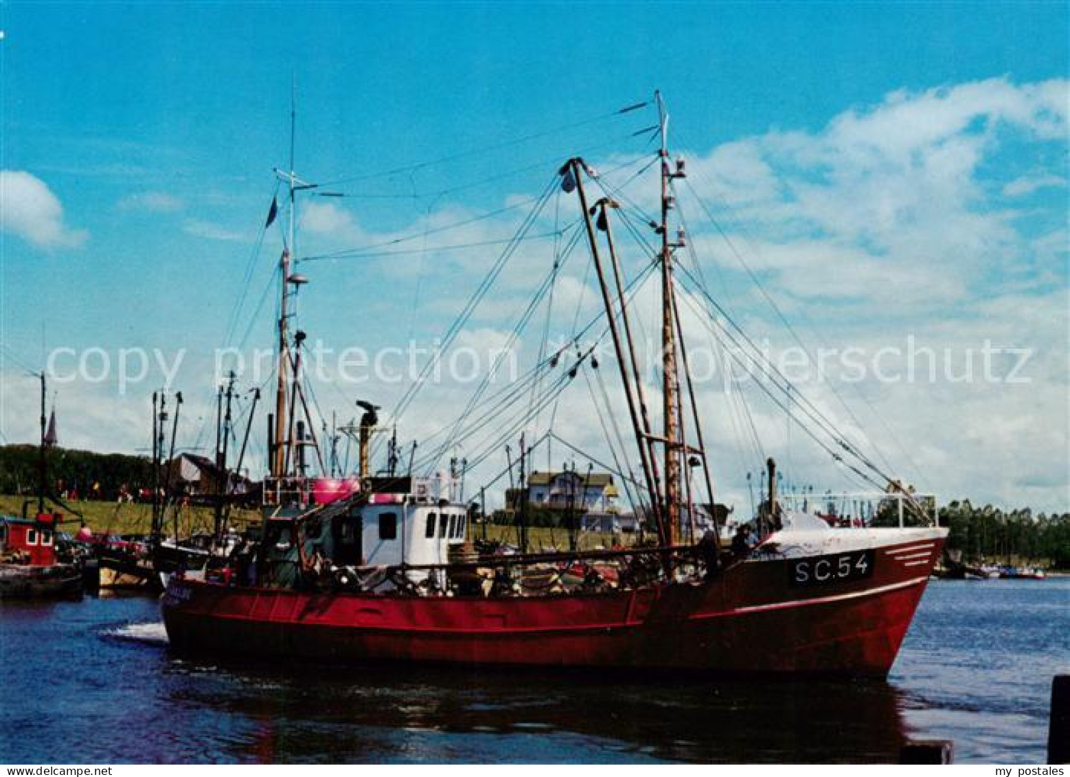 73866854 Buesum Nordseebad Krabbenfischer Fischerboot Nordseeheilbad Buesum Nord - Buesum