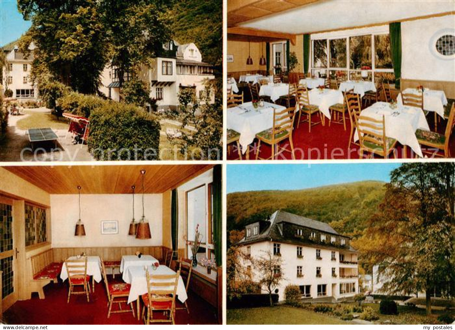 73866817 Bad Bertrich Hotel Pension Meduna Gastraum Garten Bad Bertrich - Bad Bertrich