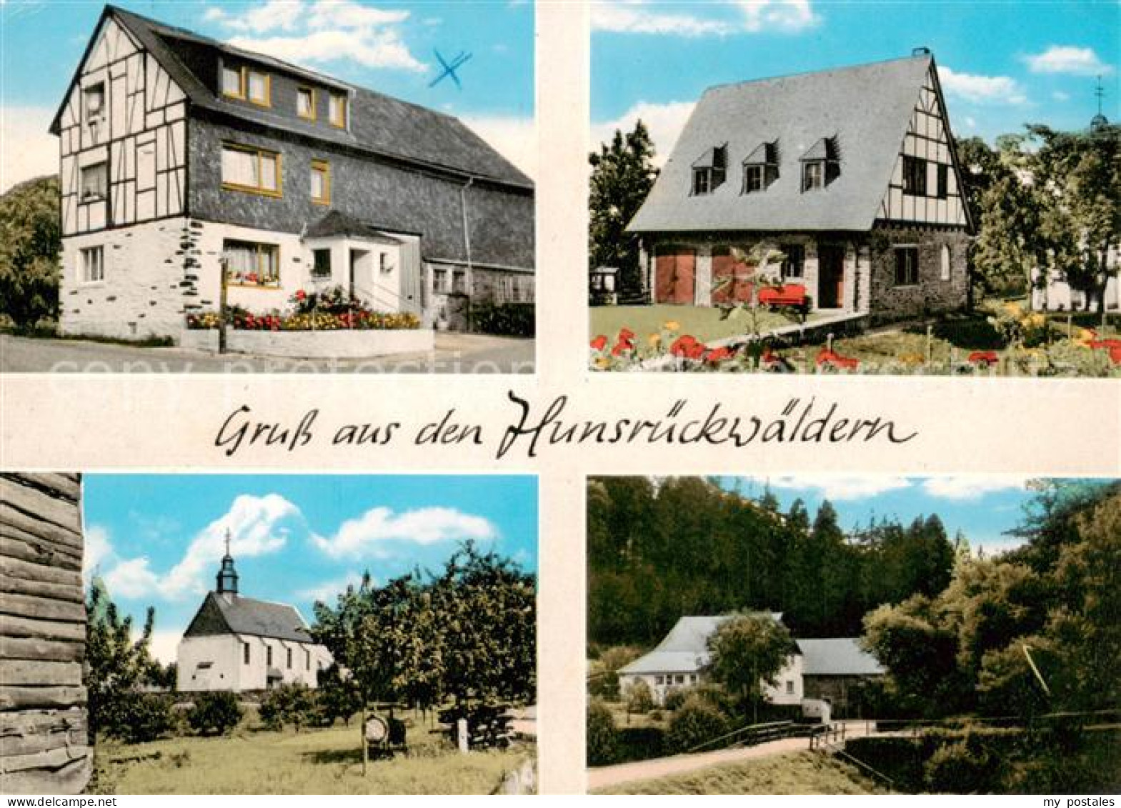 73866810 Moerz Hunsrueck Teilansichten Kirche Pension Moerz Hunsrueck - Autres & Non Classés