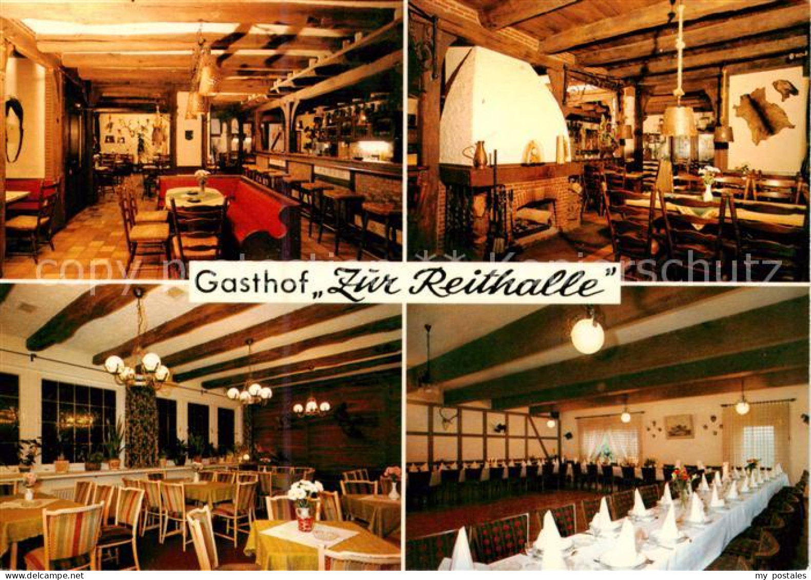 73866765 Westbevern Telgte Gasthof Zur Reithalle Gastraeume Bar  - Autres & Non Classés