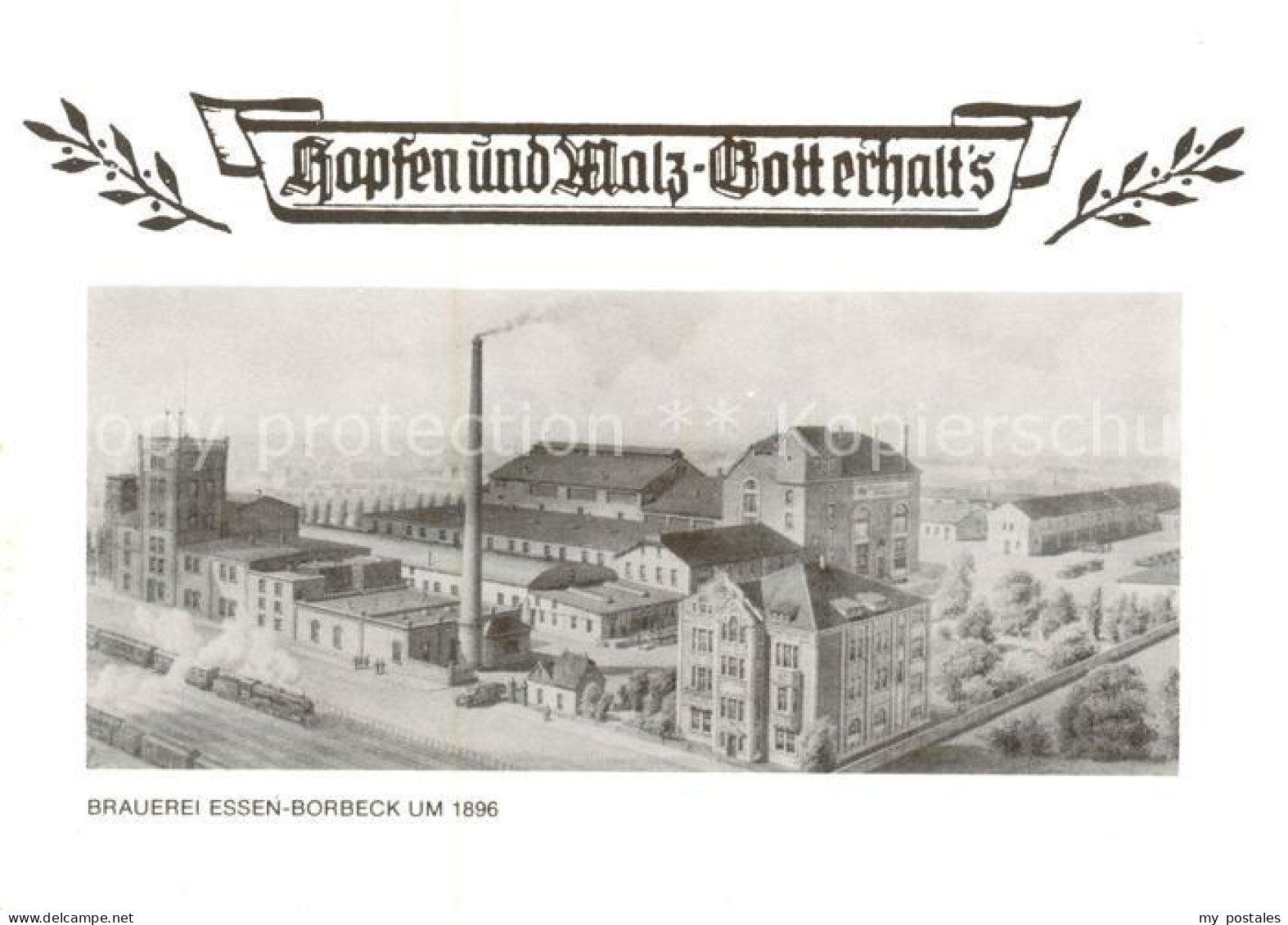 73866764 Borbeck Essen Brauerei Essen-Borbeck Um 1896 Borbeck Essen - Essen