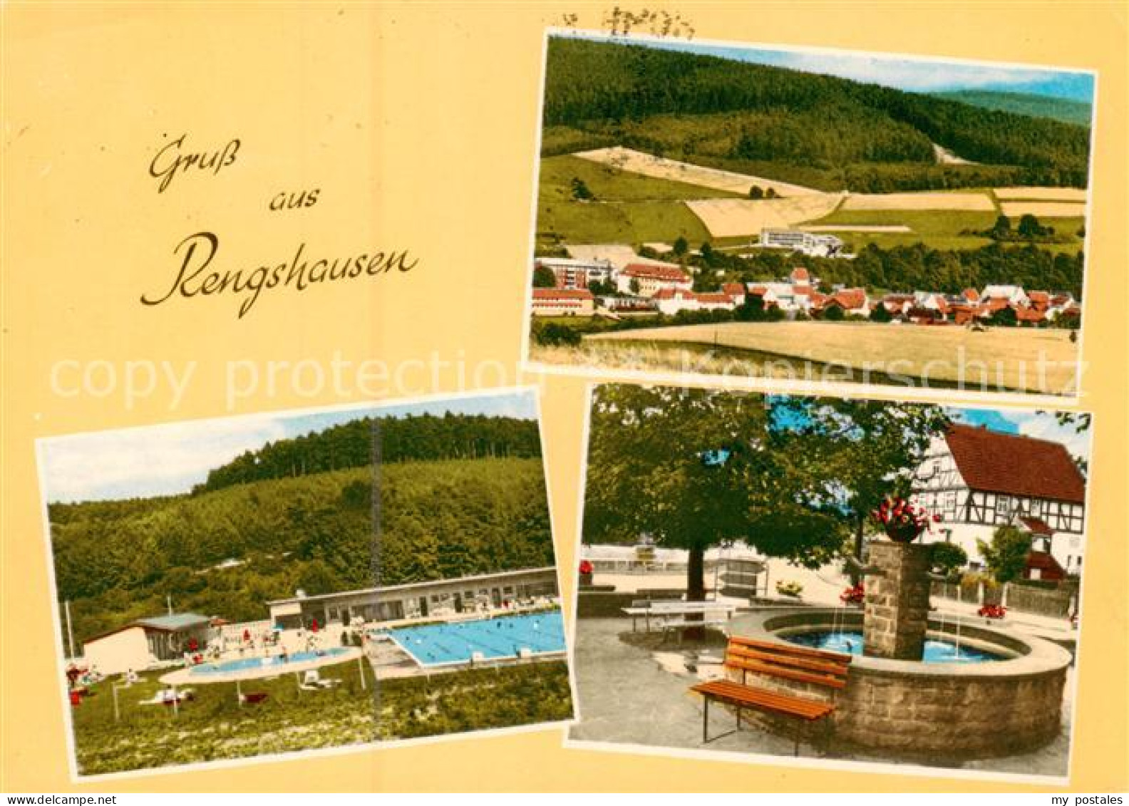 73866747 Rengshausen Knuellwald Panorama Schwimmbad Brunnen Rengshausen Knuellwa - Autres & Non Classés