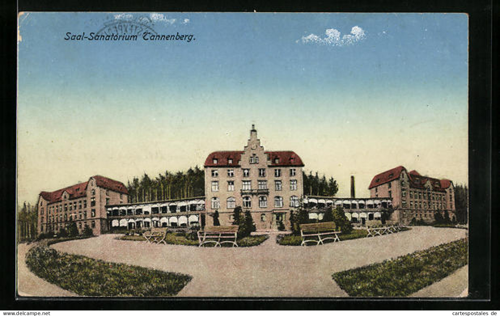 CPA Saal, Sanatorium Tannenberg, Vue Générale  - Altri & Non Classificati