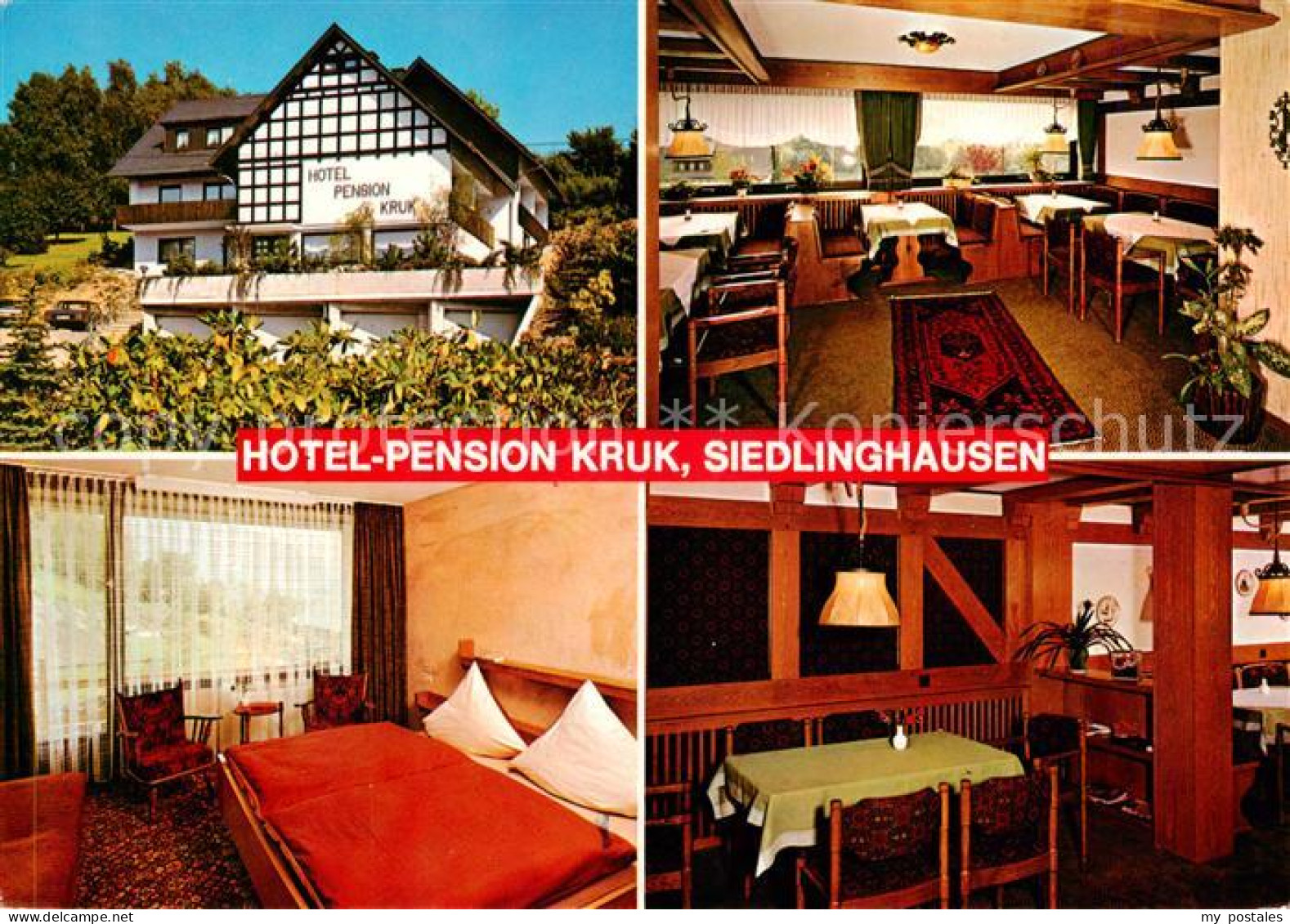 73866693 Siedlinghausen Winterberg Hotel Pension Kruk Gastraeume Zimmer  - Winterberg