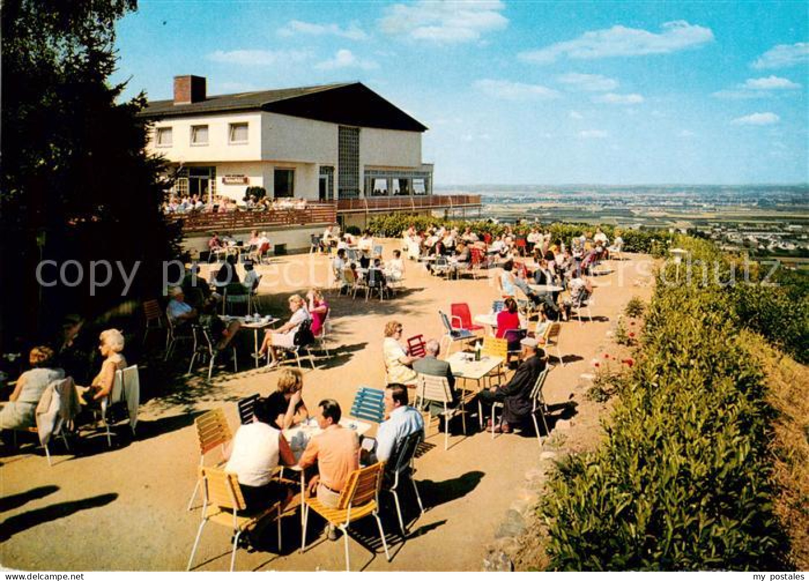 73866690 Roisdorf Bornheim Hotel Restaurant Cafe Heimatblick Freiterrasse  - Autres & Non Classés