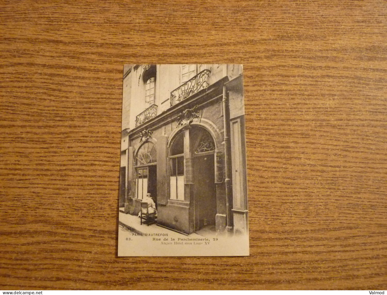 CPA "Paris D'Autrefois" - Rue De La Parcheminerie 29 - Voir Détails Sur Photos - 9x14 Cm Env. - Autres & Non Classés