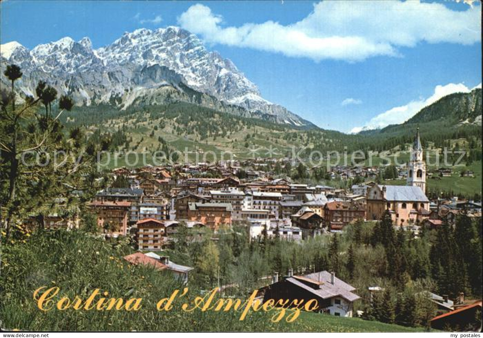 72567611 Cortina D Ampezzo Mit Monte Cristallo Cortina D Ampezzo - Other & Unclassified