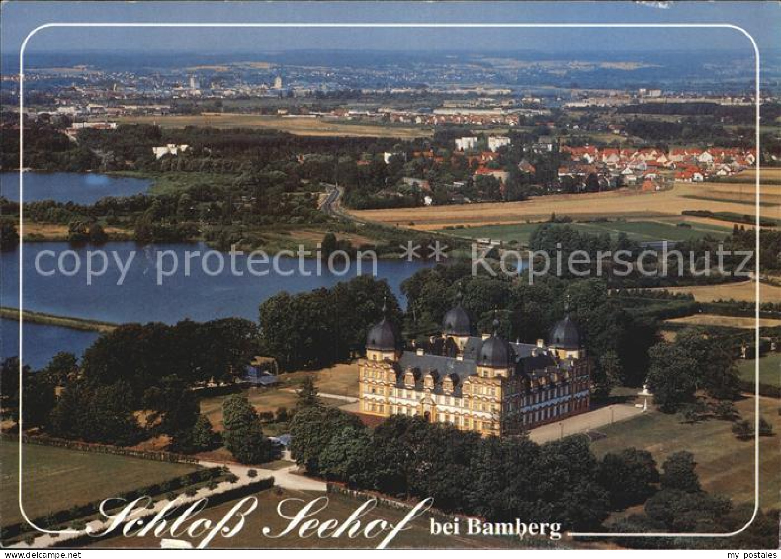 72567447 Bamberg Fliegeraufnahme Mit Schloss Seehof Bamberg - Bamberg