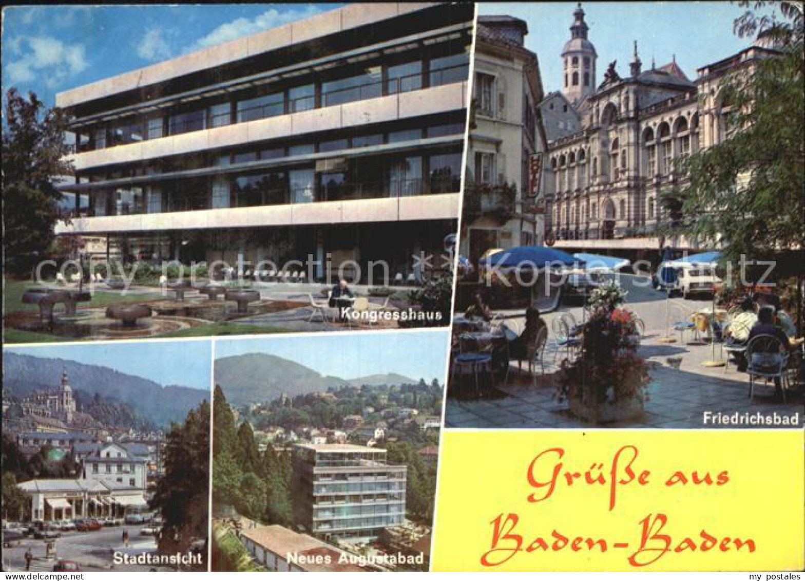 72567414 Baden-Baden Kongresshaus Friedrichsbad Augustabad Baden-Baden - Baden-Baden