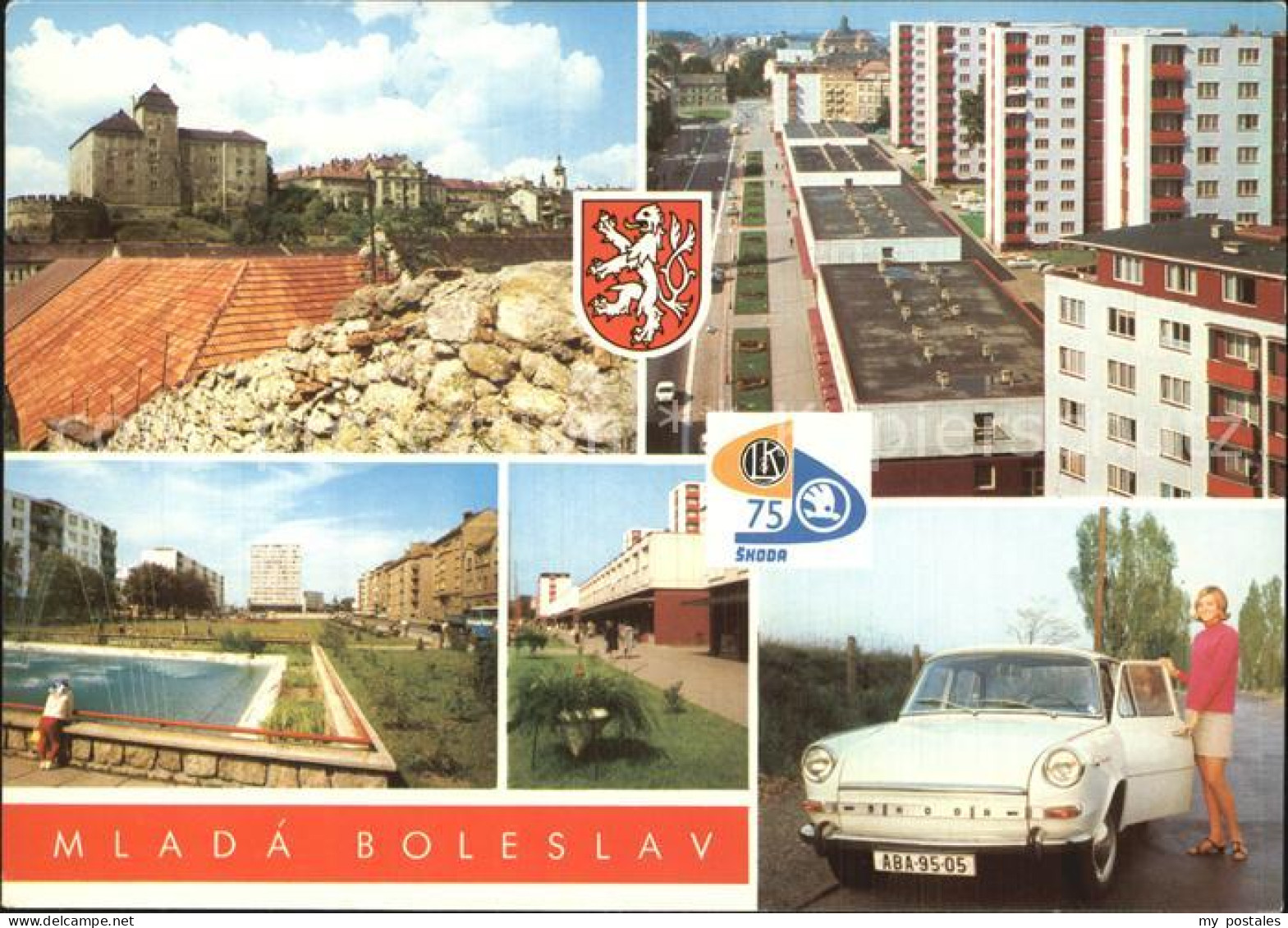 72567390 Mlada Boleslav Jungbunzlau Wohngebiet Freibad  - Tchéquie