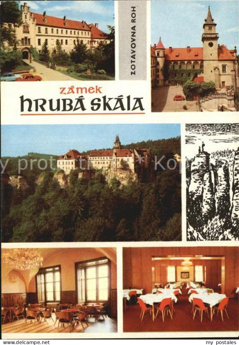 72567327 Hruba Skala Zamek Schloss Hruba Skala - Tchéquie