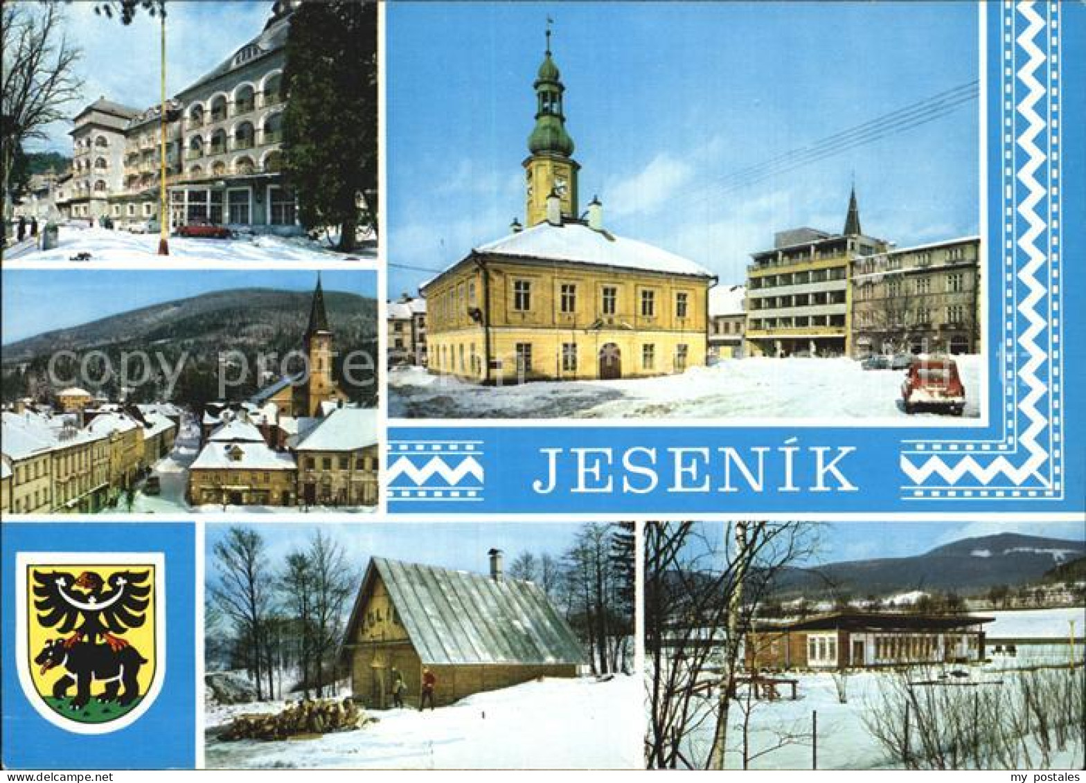 72567321 Jesenik Sanatorium Autocamping Bobrovnik Freiwaldau - Tchéquie