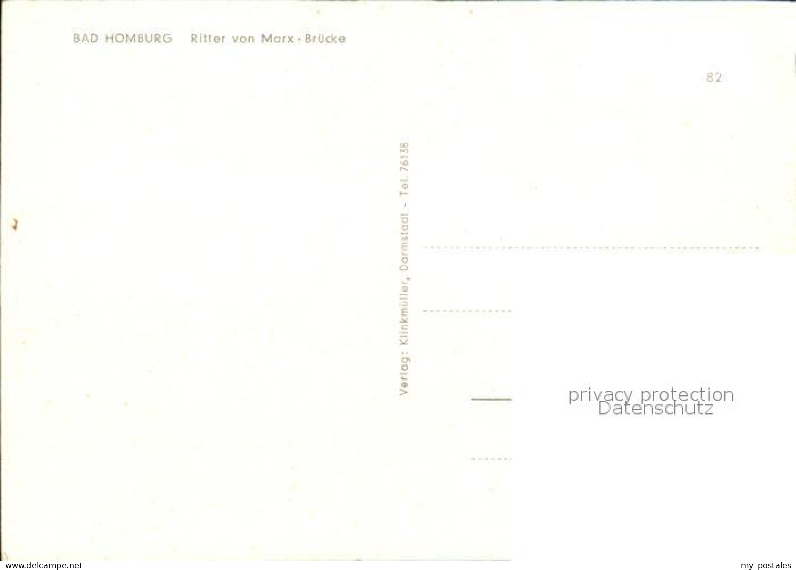 72567241 Bad Homburg Ritter Von Marx-Bruecke Bad Homburg - Bad Homburg